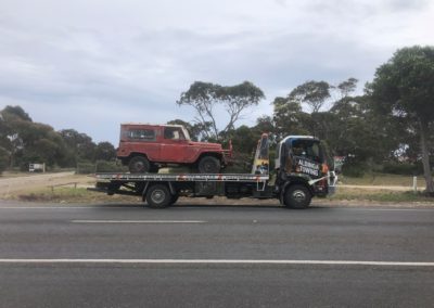 We towed this 1962 Nissan Patrol that hadn't been moved for over 20 years from Cape Jervis a few weeks ago!